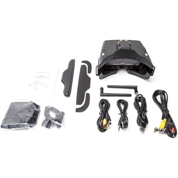 FPV окуляри SKYZONE Окуляри FPV Cobra X V4 Diversity 5GHz with DVR (COBRAX5G) 60003 фото