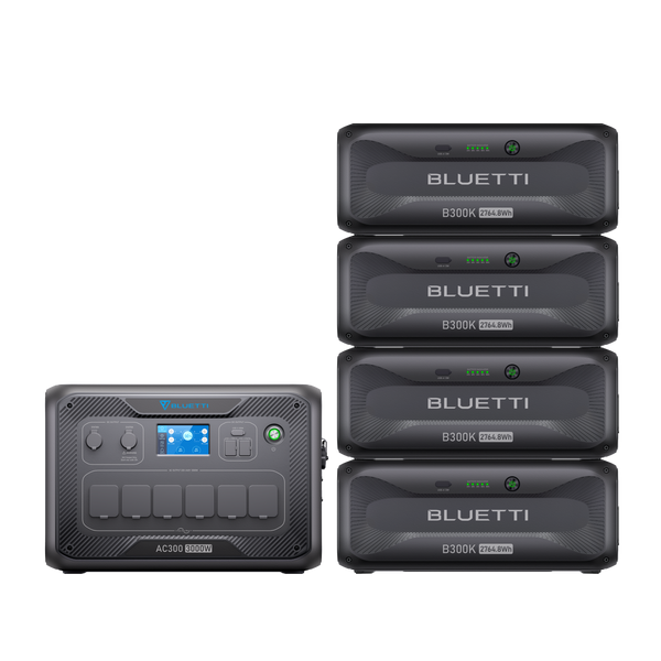 Комплект зарядної станції BLUETTI AC300 + battery module B300K (NW62005) 30008 фото