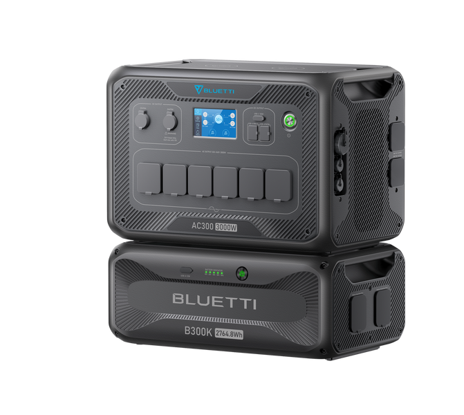 Комплект зарядної станції BLUETTI AC300 + battery module B300K (NW62005) 30008 фото